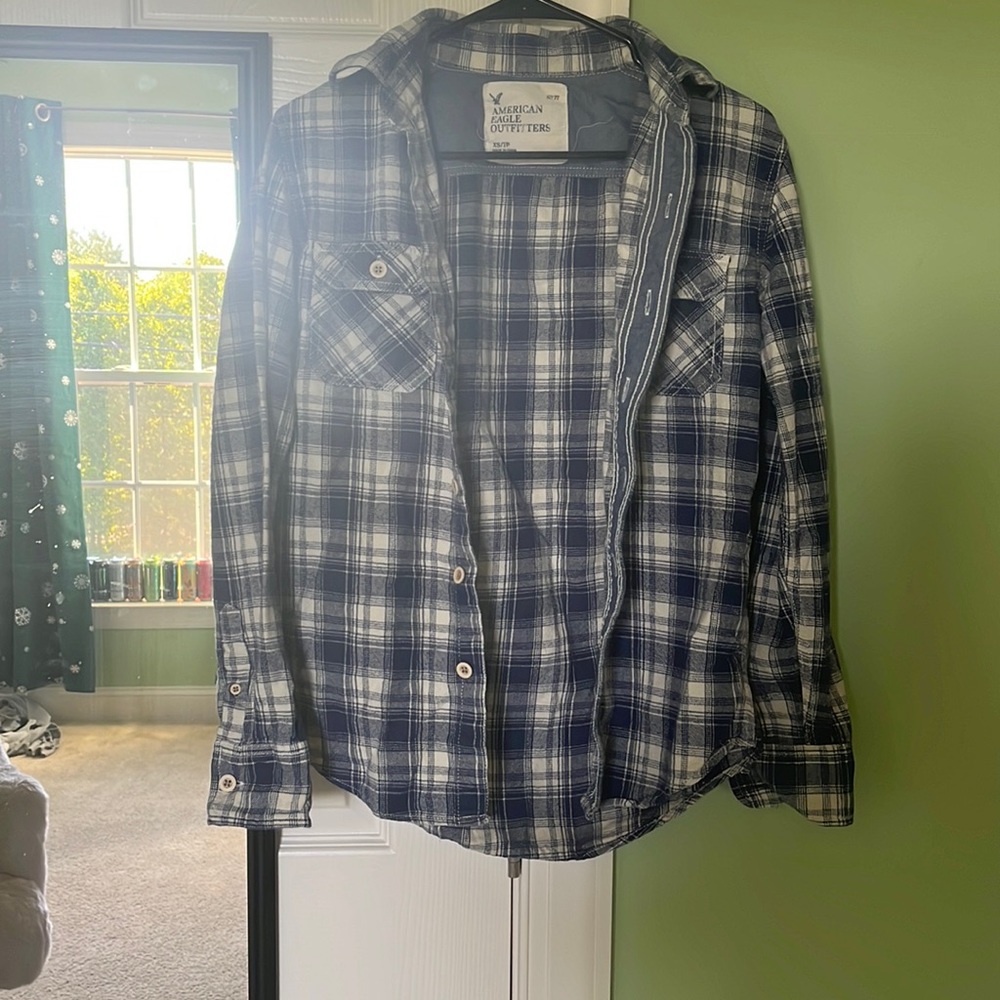 American eagle Flannel size small